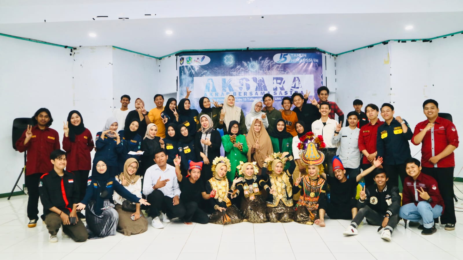 Meramaikan Aksara Akrab Bersama Sastra Dalam Merayakan 15 Tahun Himapssi UMI